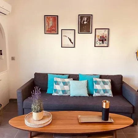 Croisette - Plages - Palais - Bord De - Moderne Et Lumineux Avec Balcon * كان