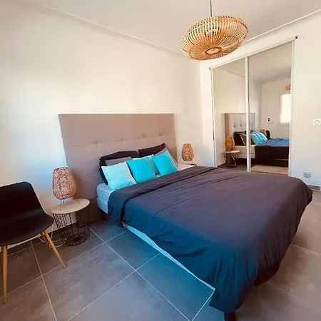 Croisette - Plages - Palais - Bord De - Moderne Et Lumineux Avec Balcon شقة *