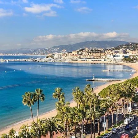 Croisette - Plages - Palais - Bord De - Moderne Et Lumineux Avec Balcon كان