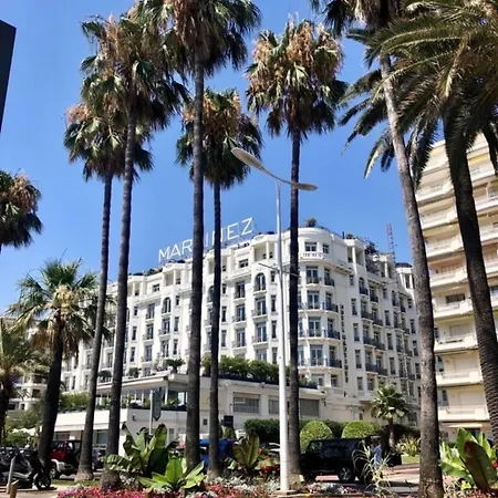 Croisette - Plages - Palais - Bord De - Moderne Et Lumineux Avec Balcon דירה קאן