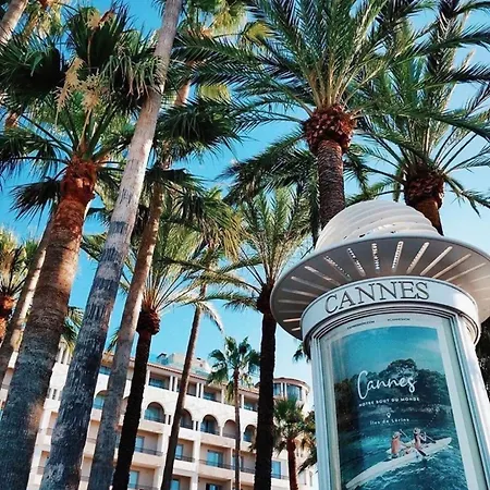 Croisette - Plages - Palais - Bord De - Moderne Et Lumineux Avec Balcon דירה קאן